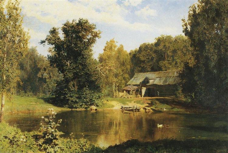 Pond in Abramtsevo, 1883 - Vasily Polenov
