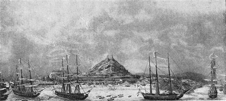 Siege of Corfu in February 1799 - Veniamin Kremer