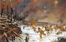 The Marines on the Fight at the Leningrad Front in January 1941 - Veniamin Kremer