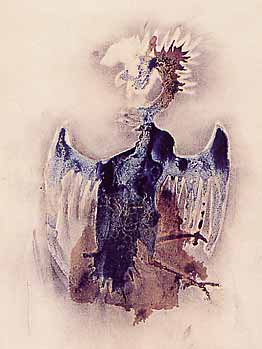 Heraldic eagle, 1855 - Виктор Гюго