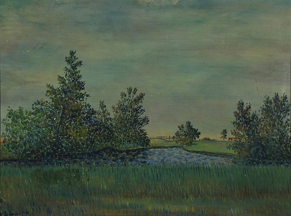Landscape from Liminka, 1934 - Вилхо Лампи