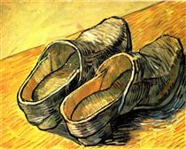 A Pair of Leather Clogs - Vincent van Gogh