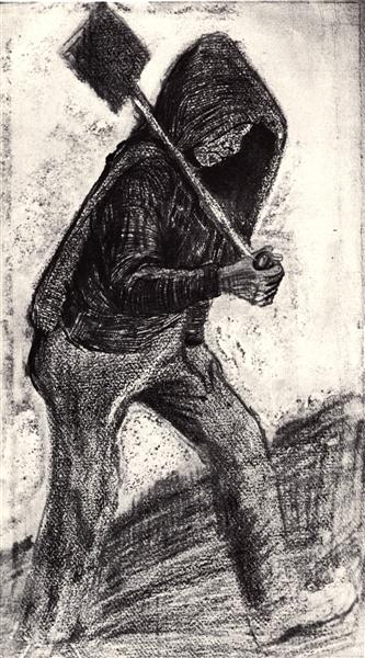 Coal Shoveler, 1879 - 梵谷