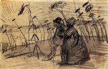 Couple Out for a Stroll - Vincent van Gogh
