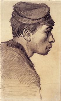 Head of a Young Man - Вінсент Ван Гог