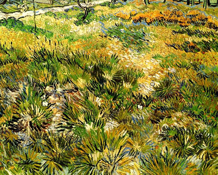 Meadow in the Garden of Saint-Paul Hospital, 1890 - Vincent van Gogh