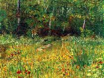 Park at Asnieres in Spring - Vincent van Gogh