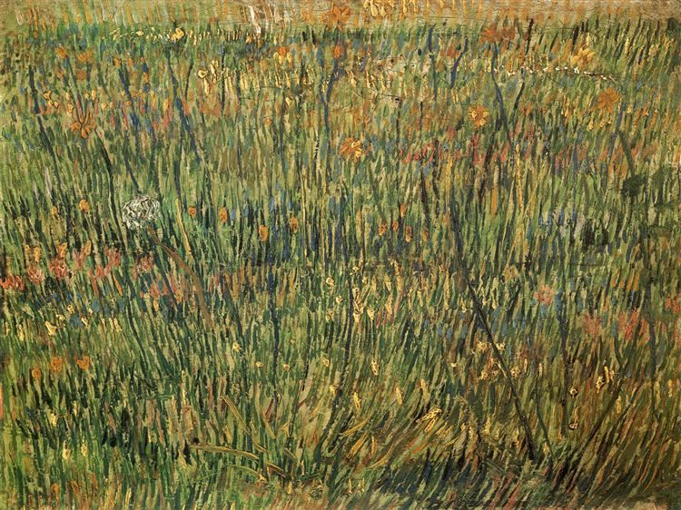 Pasture in Bloom, 1887 - 梵谷