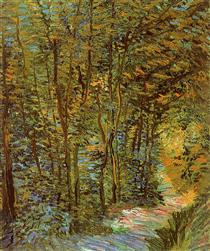 Path in the Woods - Vincent van Gogh