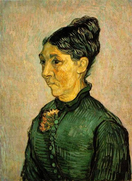 Портрет мадам Трабук, 1889 - Вінсент Ван Гог