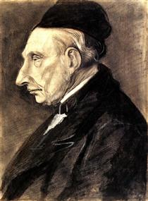 Portrait of Vincent van Gogh, the Artist s Grandfather - Vincent van Gogh