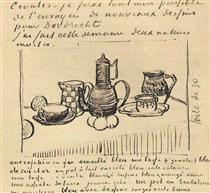 Still Life with Coffee Pot - Винсент Ван Гог