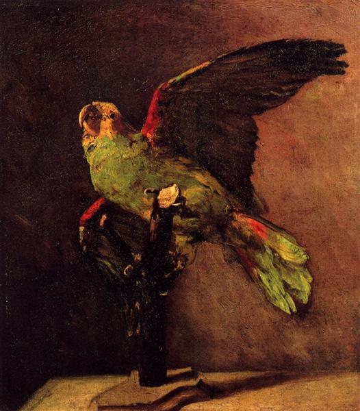 The Green Parrot, 1886 - 梵谷