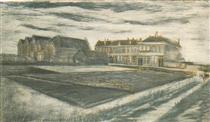 The Houses on Schenkweg where Van Gogh Lived - Винсент Ван Гог