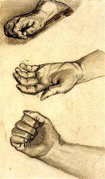 Three Hands - Vincent van Gogh