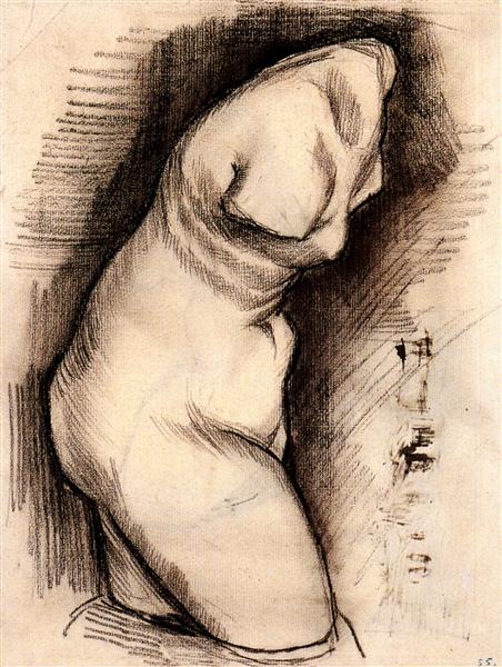Торс Венери, 1887 - Вінсент Ван Гог