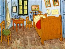 Vincent's Bedroom in Arles - 梵谷