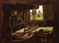 Weaver near an Open Window - Винсент Ван Гог