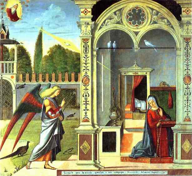 The Annunciation, 1504 - Витторе Карпаччо