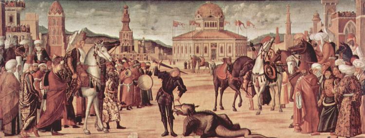The Triumph of St. George, 1501 - 1507 - Витторе Карпаччо
