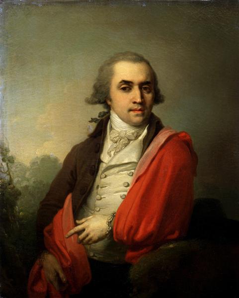 Portrait of Torsukov Ardalyon, 1795 - Vladimir Borovikovsky