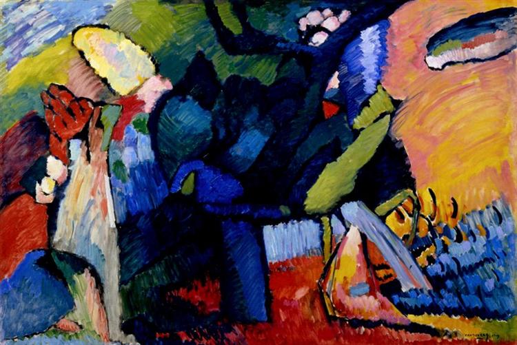 Improvisation 4, 1909 - Vassily Kandinsky