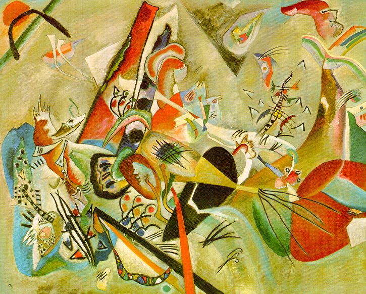 In Grey, 1919 - Wassily Kandinsky