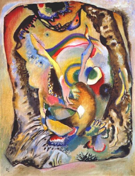 Painting on light ground, 1916 - Wassily Kandinsky
