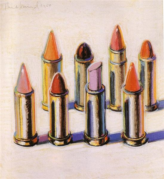 Lipsticks, 1964 - Wayne Thiebaud