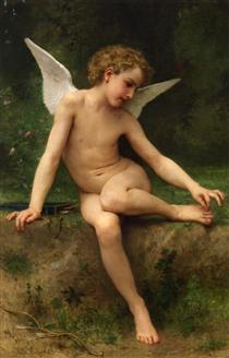 Cupid with Thorn - Вильям Адольф Бугро