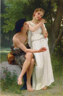 Her First Jewels - William-Adolphe Bouguereau