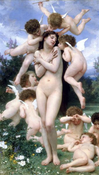 The Return of Spring, c.1886 - William-Adolphe Bouguereau