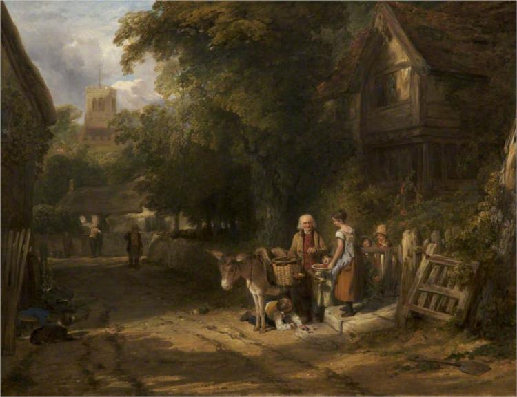 The Cherry Seller, 1824 - 威廉·柯林斯
