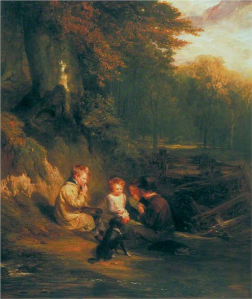 The Nutting Party, 1831 - Вільям Коллінз