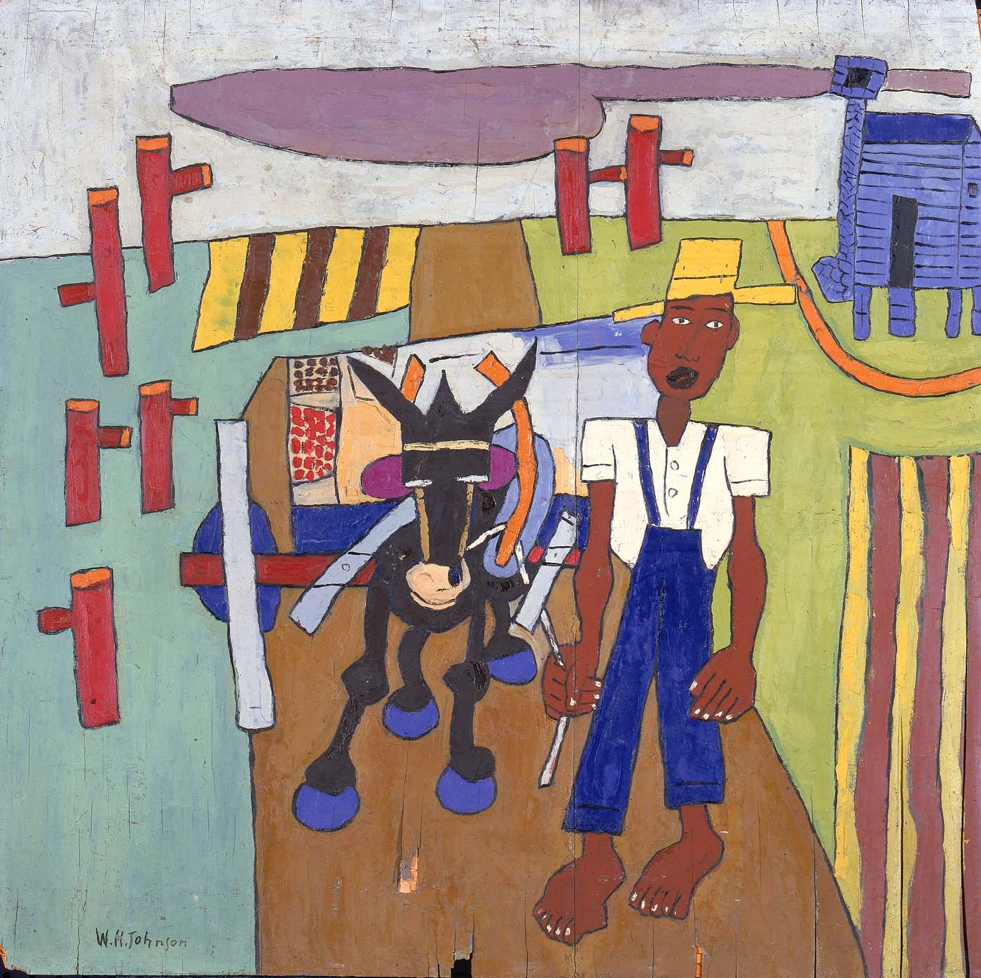 Off to Market, 1941 William H. Johnson