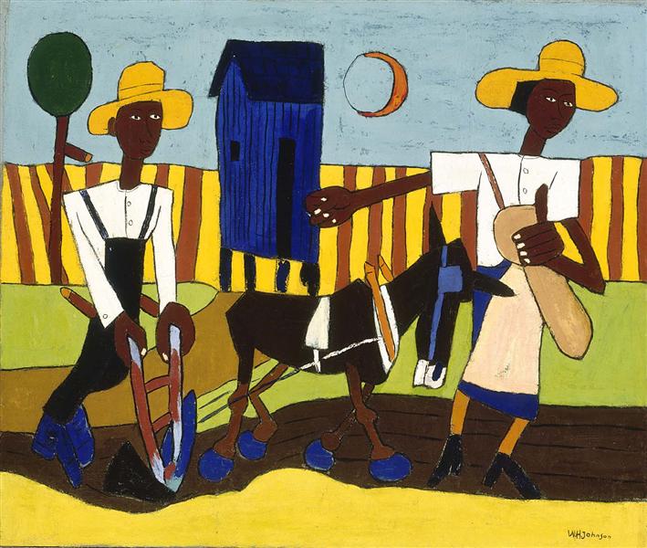 Sowing, 1940 - William H. Johnson