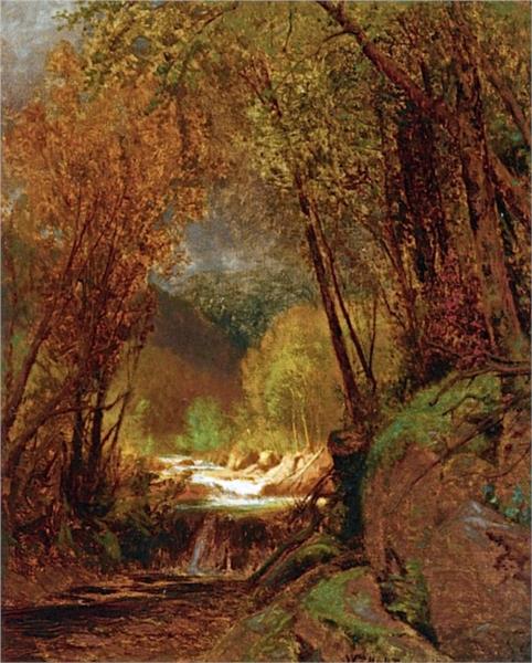 Autumn Wood, 1872 - William Hart
