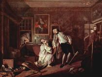 The murder of the count - William Hogarth