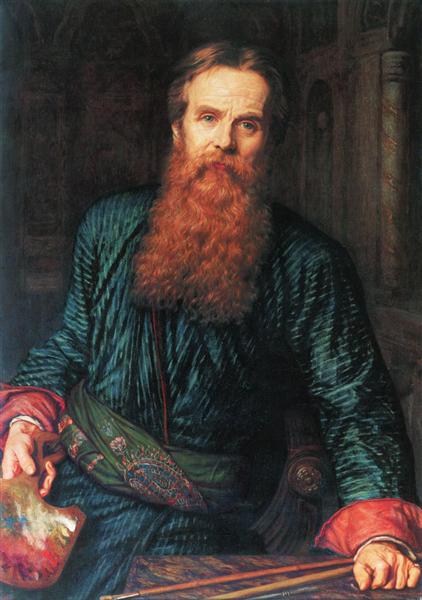 Self-Portrait, 1875 - 威廉·霍爾曼·亨特