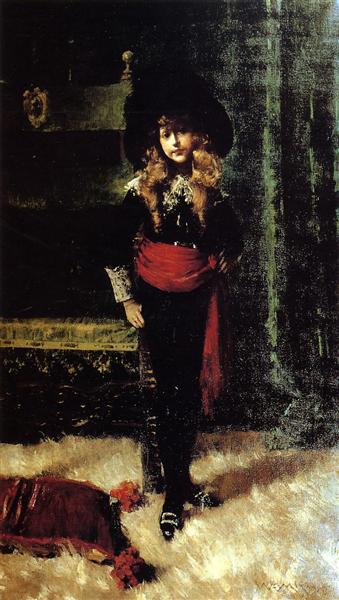 Elsie Leslie Lyde as Little Lord Fauntleroy, 1889 - William Merritt Chase