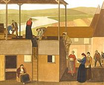 Design for Wall Decoration - Winifred Knights