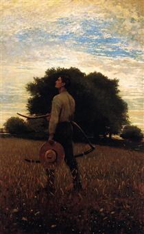 Song of the Lark (also known as In the Field) - Winslow Homer