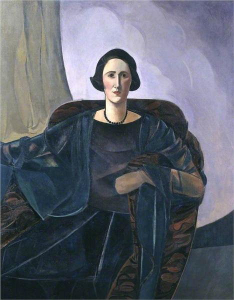 Mrs Schiff, 1934 - Wyndham Lewis
