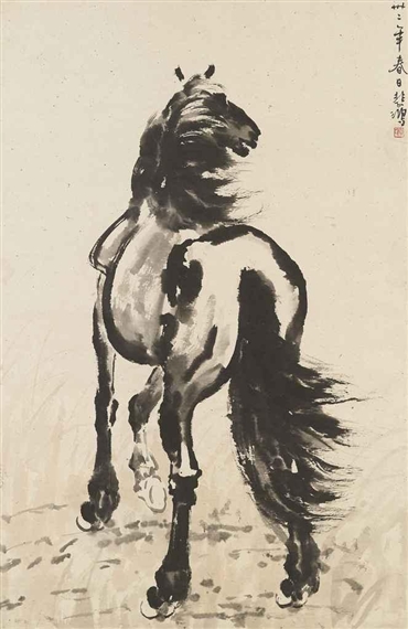 Horse, 1943 - Xu Beihong