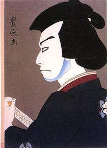 Kichiiemon as Hoshikage Tsuchiemon - 山村耕花