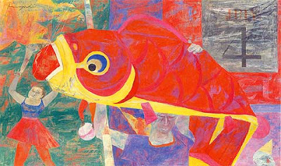 Fish Kite, 1950 - Yasuo Kuniyoshi