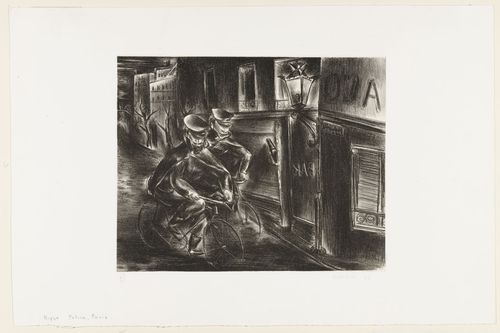 Night Police, Paris, 1928 - Yasuo Kuniyoshi