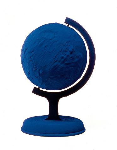 Globe blue, 1957 - Yves Klein
