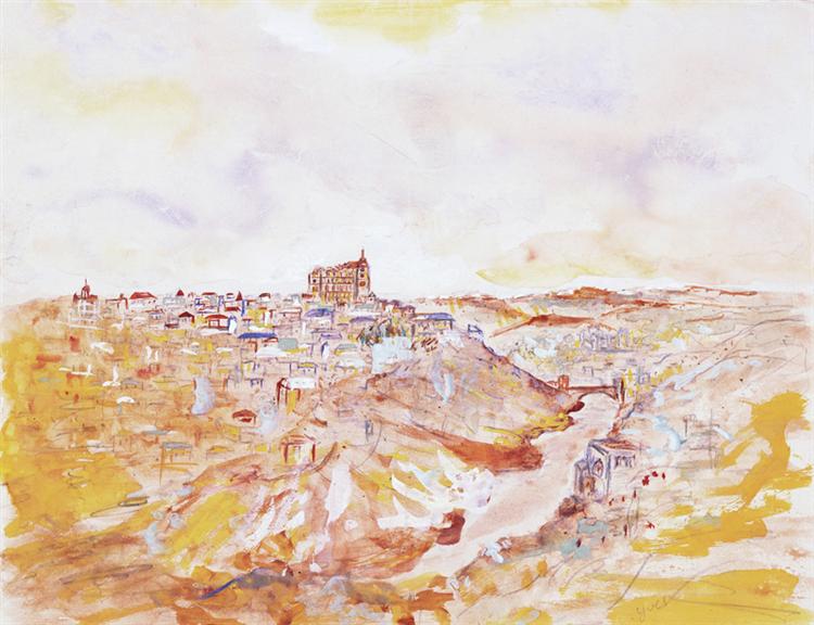 Landscape, 1951 - Ів Кляйн