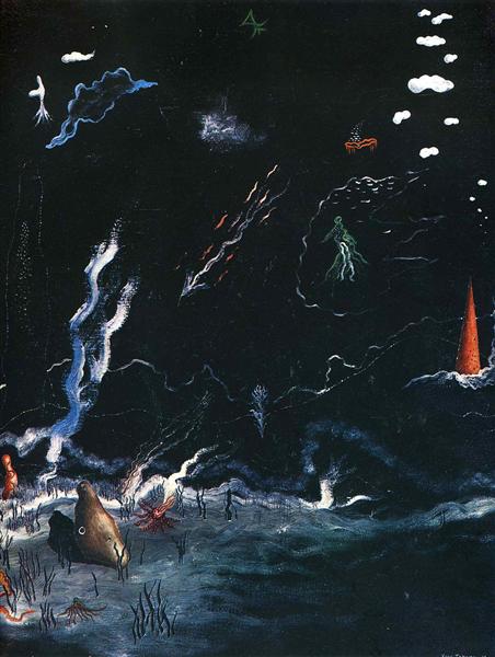 Storm(Black Landscape), 1926 - 伊夫‧唐吉